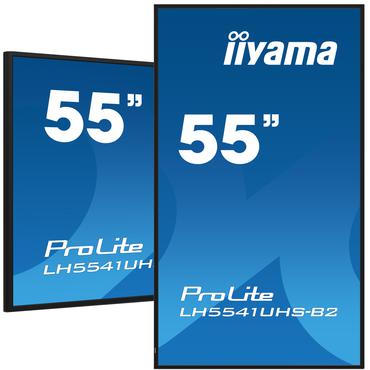 iiyama ProLite LH5541UHS-B2 55" Klass (54.6" visbar) LED-bakgrundsbelyst LCD-skärm