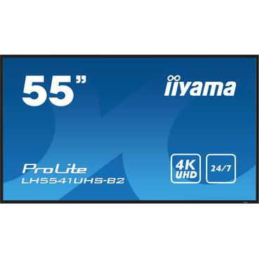 iiyama ProLite LH5541UHS-B2 55" Klass (54.6" visbar) LED-bakgrundsbelyst LCD-skärm