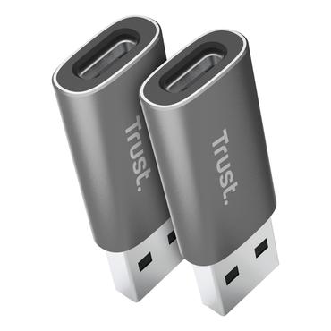 CALYX USB-A TO USB-C ADAPTER 2P