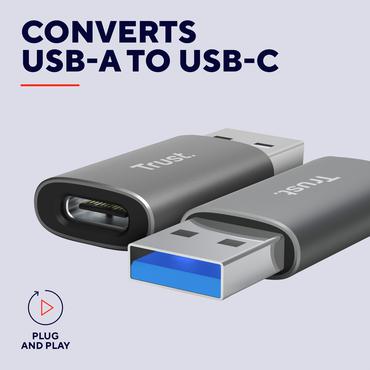 CALYX USB-A TO USB-C ADAPTER 2P