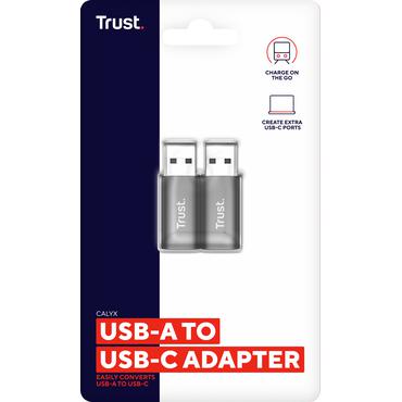 CALYX USB-A TO USB-C ADAPTER 2P