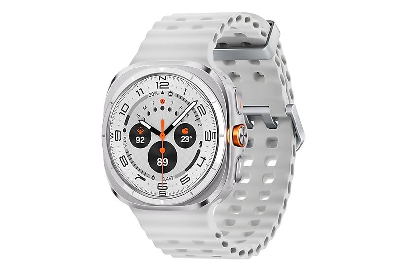 Samsung Galaxy Watch Ultra 3,81 cm (1.5") AMOLED 47 mm Digital 480 x 480 pixel Berøringsskærm 4G Titanium, Hvid Wi-Fi GPS (satellit)