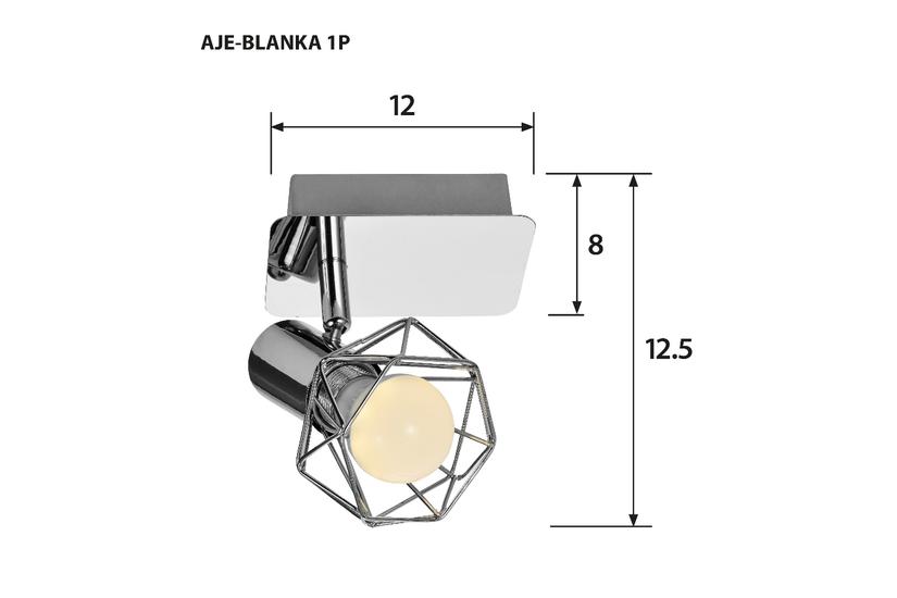 Activejet AJE-BLANKA 1P vægbelysning E14