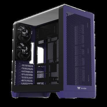 Thermaltake Kabinet - ATX - 287 mm - 503 mm - 485 mm - Future Dusk - Hærdet glas