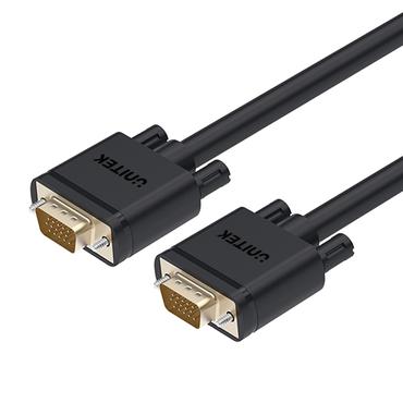 Unitek Y-C508G - VGA-kabel - HD-15 (VGA) til HD-15 (VGA) - 20 m