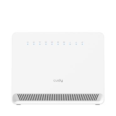 Cudy LT400E tr&aring;dl&oslash;s router Hurtigt ethernet Enkelt band (2,4 GHz) 4G Hvid