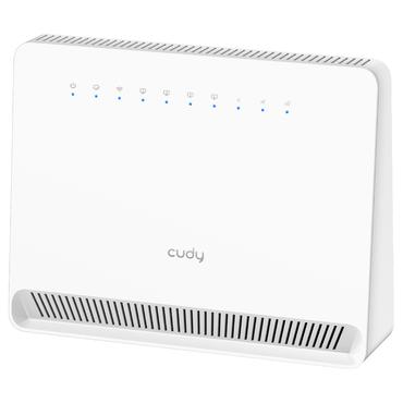 Cudy LT400E tr&aring;dl&oslash;s router Hurtigt ethernet Enkelt band (2,4 GHz) 4G Hvid
