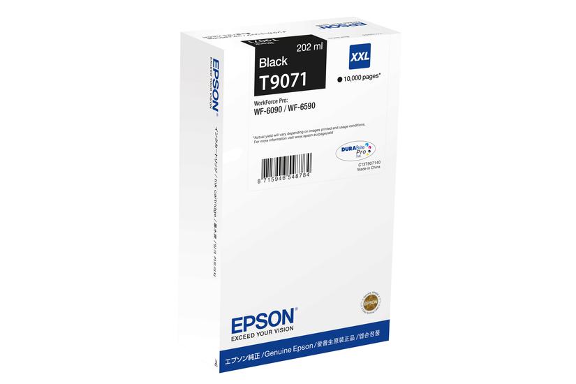 Epson T9071 - St&oslash;rrelse XXL - sort - original - bl&aelig;kpatron