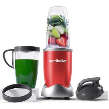NutriBullet NB907R 0,9 L Blender til madlavning 900 W Rød, Sølv