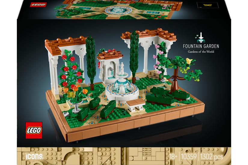 LEGO Icons 10359 Fontanna w ogrodzie