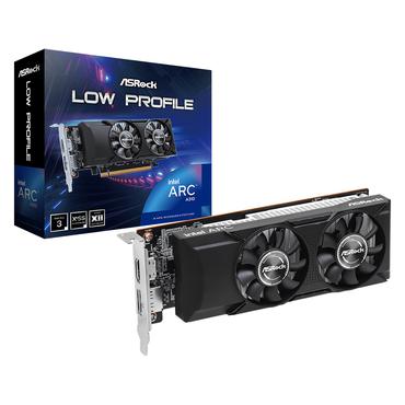 ASRock Intel Arc A310 4GB Grafikkort - lavprofil - 4GB GDDR6