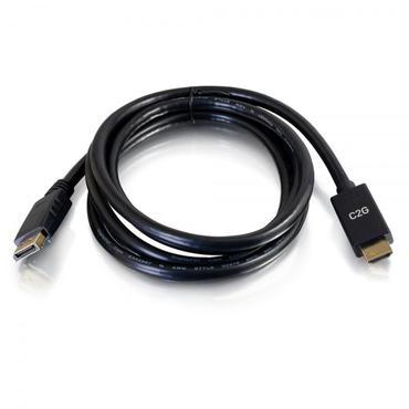 6ft DP to HDMI Cable 4K Passive Black