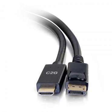 6ft DP to HDMI Cable 4K Passive Black