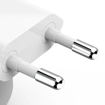 Hama 00201954 oplader til mobil enhed Smartphone, Tablet Hvid Vekselstr&oslash;m Hurtig opladning Indend&oslash;rs