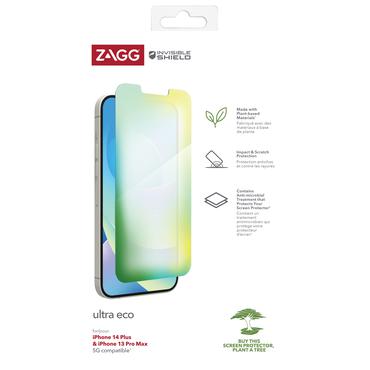 ZAGG InvisibleShield Ultra ECO - sk&auml;rmskydd f&ouml;r mobiltelefon - l&auml;mplig f&ouml;r fodral