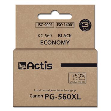 Actis KC-560 Canon printer ink  replacement PG-560XL; Supreme; 22ml; black. Prints 50% more than the OEM.