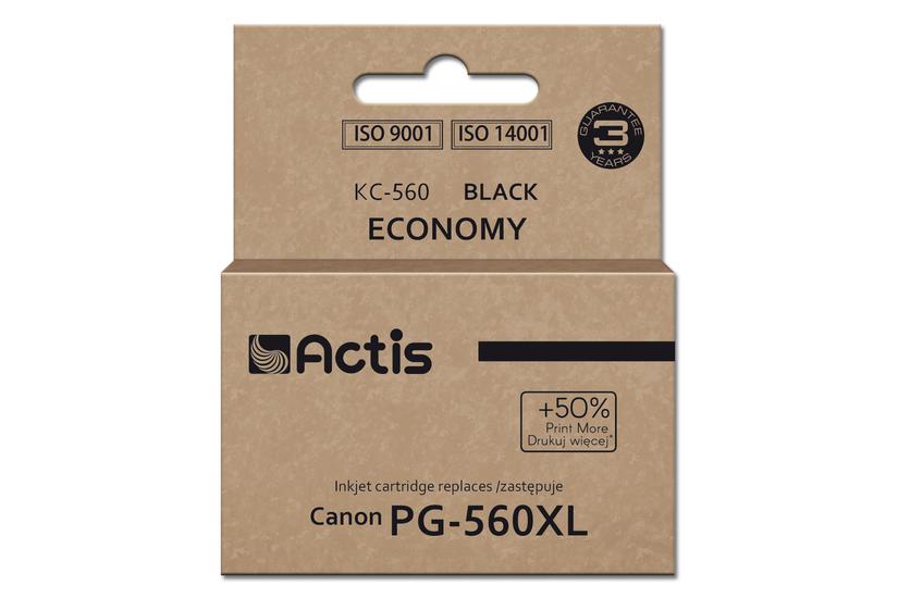 Actis KC-560 Canon printer ink  replacement PG-560XL; Supreme; 22ml; black. Prints 50% more than the OEM.