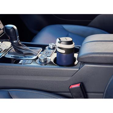 Leifheit 03247 rejsekrus 350 ml Sort, Blå Rustfrit stål