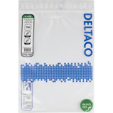 Deltaco SCSC-1-SUA InfiniBand og fiberoptisk kabel 1 m SC Gul