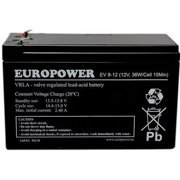 EUROPOWER Utbrytbar batteri