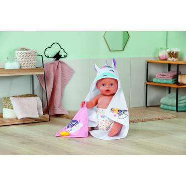 BABY born Hooded Towel Set Dukke badesæt
