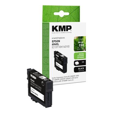 KMP Patrone Epson 604XL (T10H1) black 500 S. 10ml remanufactured