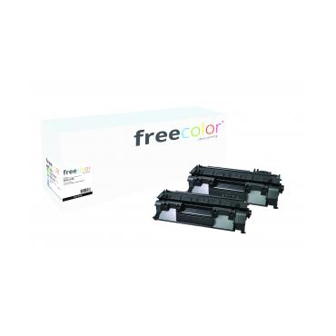 Freecolor 505X-2-FRC tonerpatron 2 stk Sort