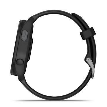 Garmin Forerunner 165 - svart - sportklocka med band - skiffergr&aring; - 4 GB