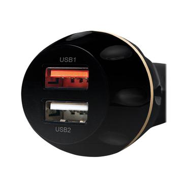 LogiLink USB Car Charger bilstrømsadapter