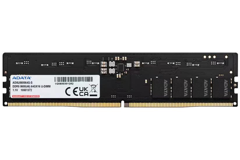 ADATA RAM - 64 GB - DDR5 - 1 x 64 GB - 5600 - 288-pin DIMM - CL46