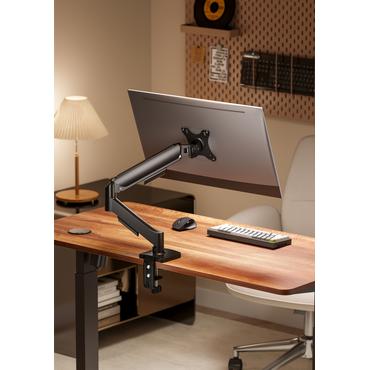 Monitor desk mount, mechanical spring, 17-32" 9 kg