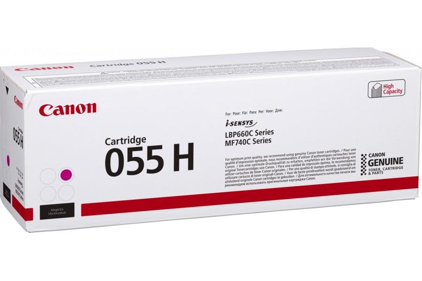 Canon 055 H - h&ouml;g kapacitet - magenta - original - tonerkassett