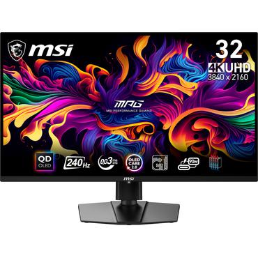 MSI MPG 321URX QD-OLED skärm - 31.5" - 0,03ms - 4K 3820x2160 vid 240Hz