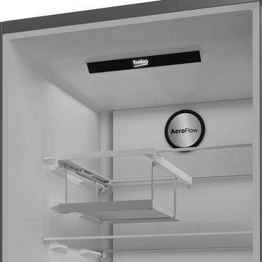 Beko B3RMLNE444HXB køleskab Fritstående 365 L E Rustfrit stål