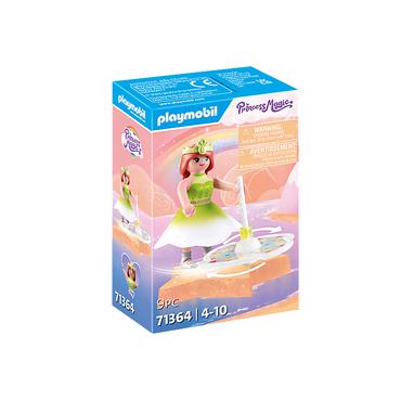 Playmobil Princess Magic 71364 Niebiański tęczowy bączek z księżniczką
