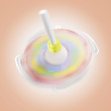 Playmobil Princess Magic 71364 Niebiański tęczowy bączek z księżniczką