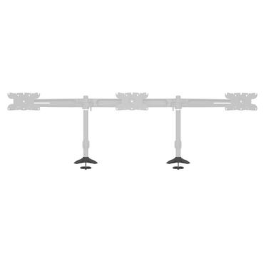 Multibrackets M Desktopmount Single / Dual / Triple Stand Grommet Base komponenter til montering - for LCD display - sort