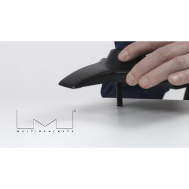 Multibrackets M Desktopmount Single / Dual / Triple Stand Grommet Base komponenter til montering - for LCD display - sort