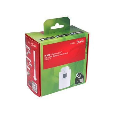 Danfoss Eco - radiatortermostat - Bluetooth - RAL 9016