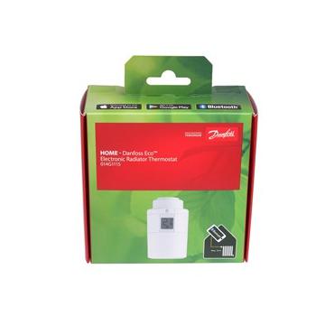 Danfoss Eco - radiatortermostat - Bluetooth - RAL 9016