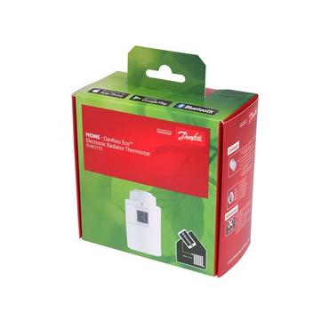 Danfoss Eco - radiatortermostat - Bluetooth - RAL 9016