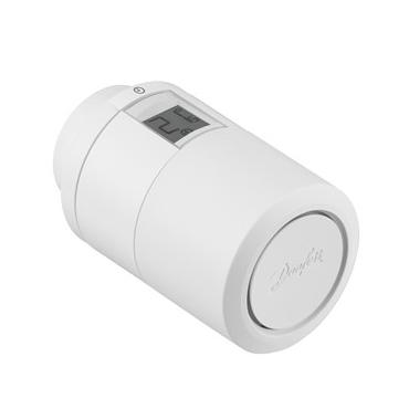 Danfoss Eco - radiatortermostat - Bluetooth - RAL 9016