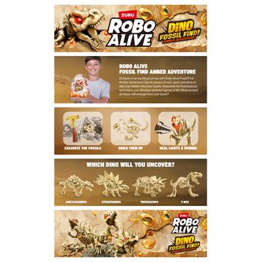 Robo Alive Fossil Find Amber Adventure