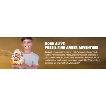 Robo Alive Fossil Find Amber Adventure