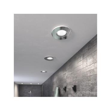 White Ambiance Adore Bathroom Einbau- und Einlege-Downlight (silber)