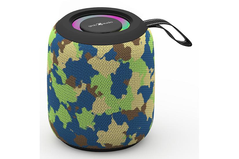 Gembird GMB Audio SPK-BT-LED-05-CM Bærbare højttalere og festhøjttalere Bærbar mono højttaler Camouflage 8 W