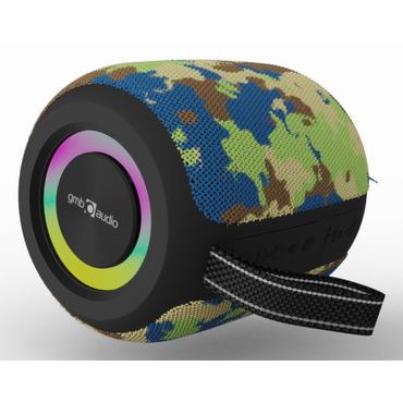 Gembird GMB Audio SPK-BT-LED-05-CM Bærbare højttalere og festhøjttalere Bærbar mono højttaler Camouflage 8 W