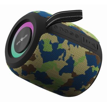 Gembird GMB Audio SPK-BT-LED-05-CM Bærbare højttalere og festhøjttalere Bærbar mono højttaler Camouflage 8 W