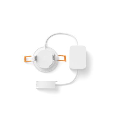 Hue Slim Downlight S 90mm White and Color Ambiance Vit 1-pack