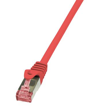 LogiLink PrimeLine - patch-kabel - 1 m - r&ouml;d